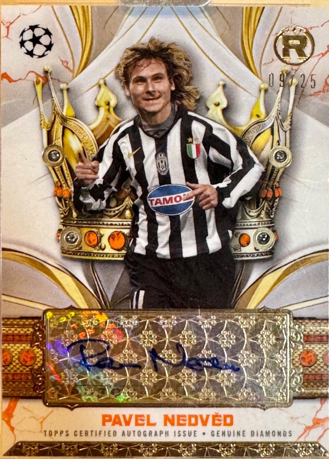 Pavel Nedved [Orange] #CLAR-PN