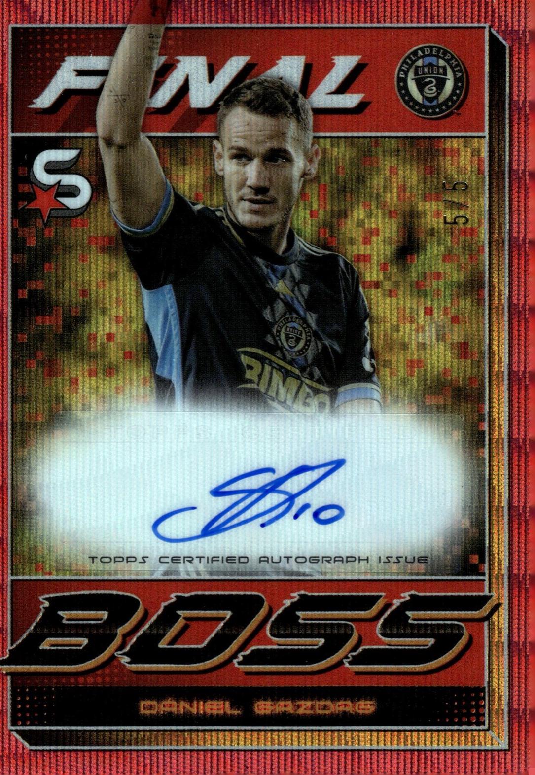 Daniel Gazdag [Red Wave Refractor] #FBA-DG