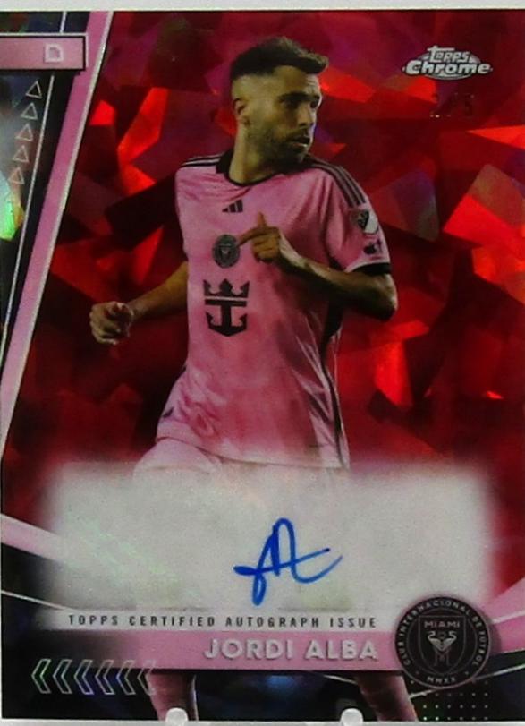 Jordi Alba [Red Wave Refractor] #SA-JA