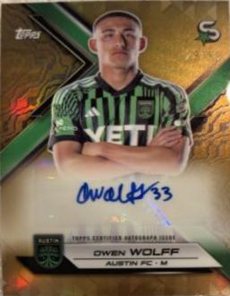 Owen Wolff [Gold Refractor] #SA-OW