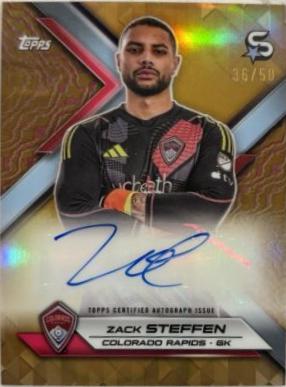 Zack Steffen [Gold Refractor] #SA-ZS
