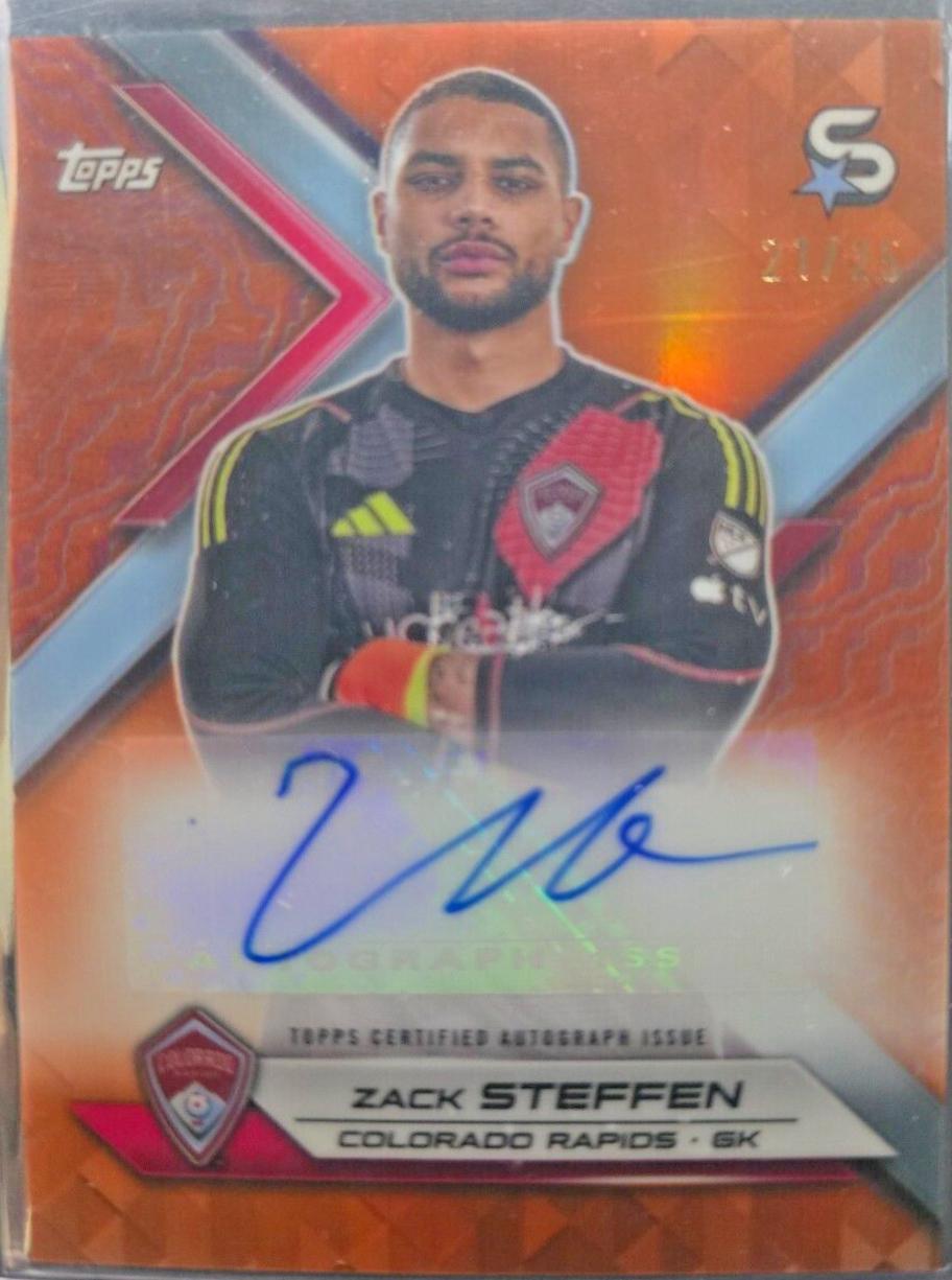 Zack Steffen [Orange Refractor] #SA-ZS