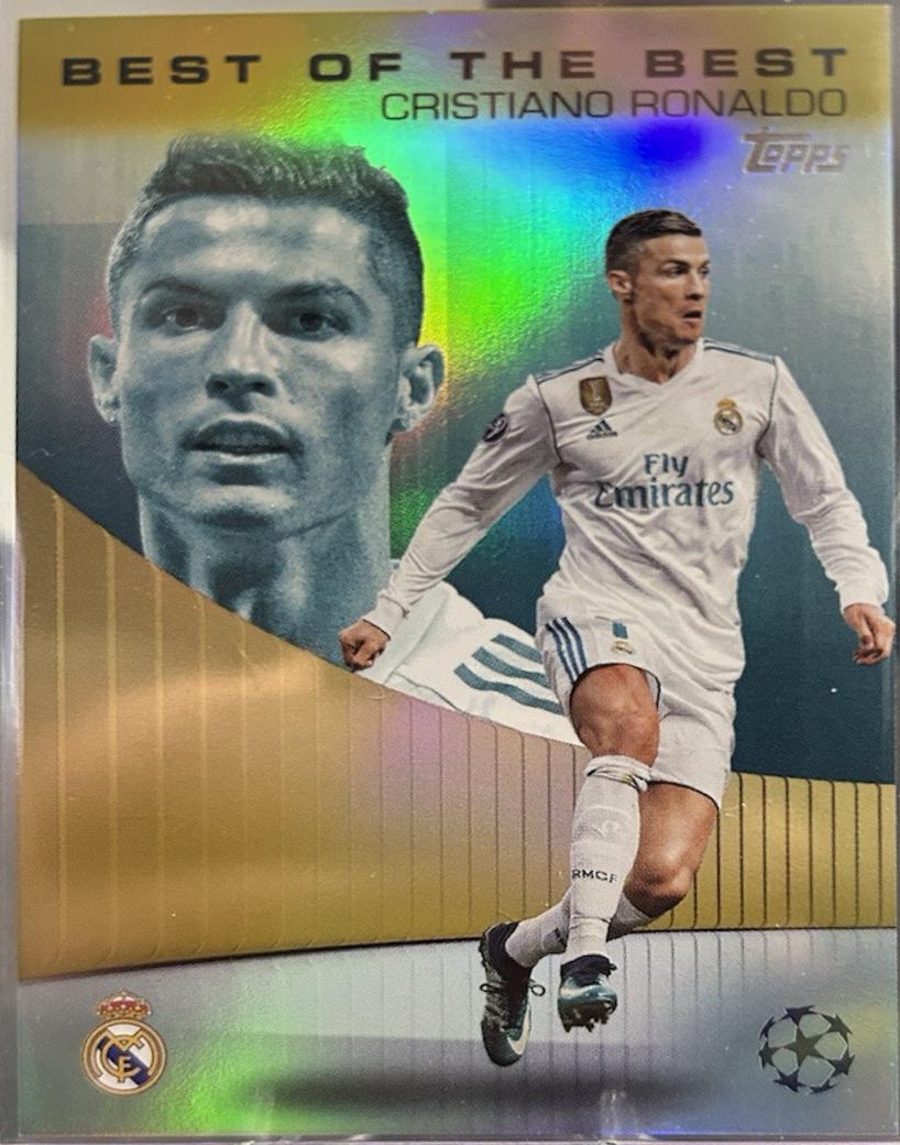 Cristiano Ronaldo [Gold Foilboard] #BOTB-14