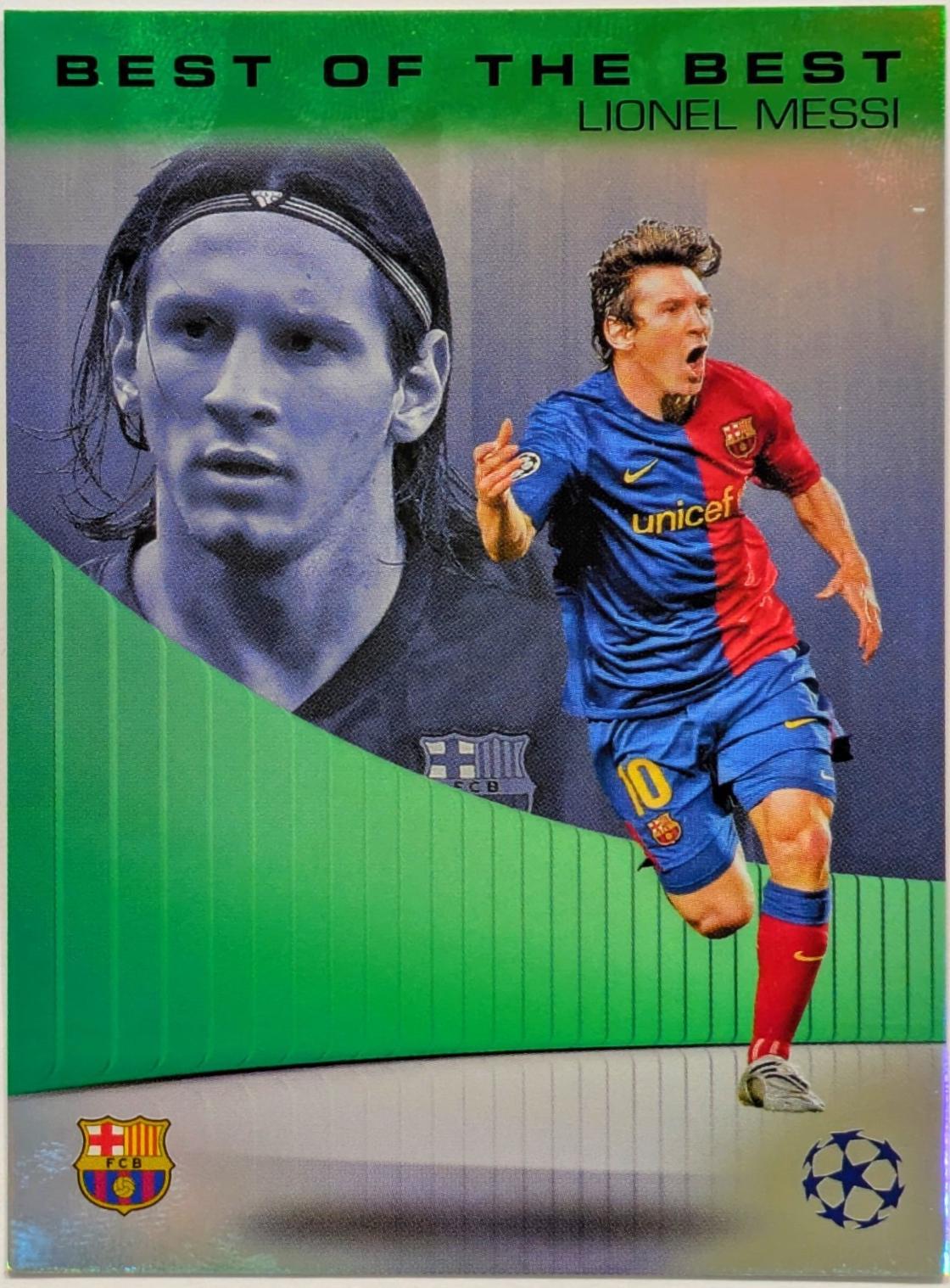 Lionel Messi [Green Foilboard] #BOTB-4