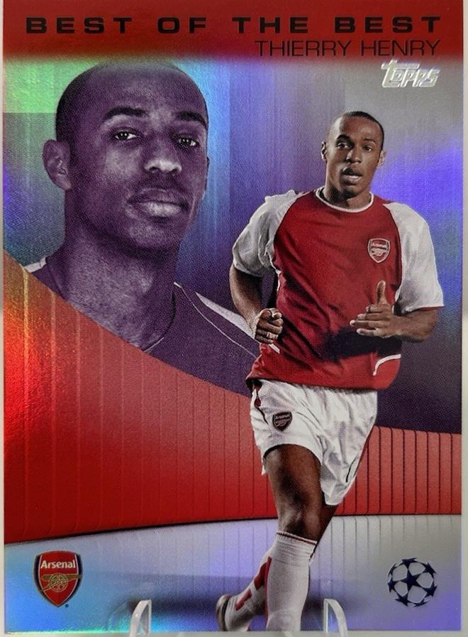 Thierry Henry [Red Foilboard] #BOTB-3