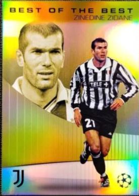 Zinedine Zidane [Gold Foilboard] #BOTB-10