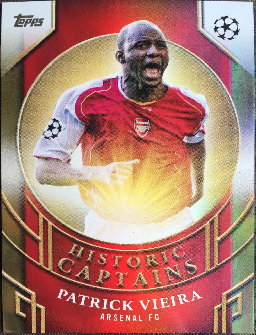 Patrick Vieira [Gold Foilboard] #HC-3