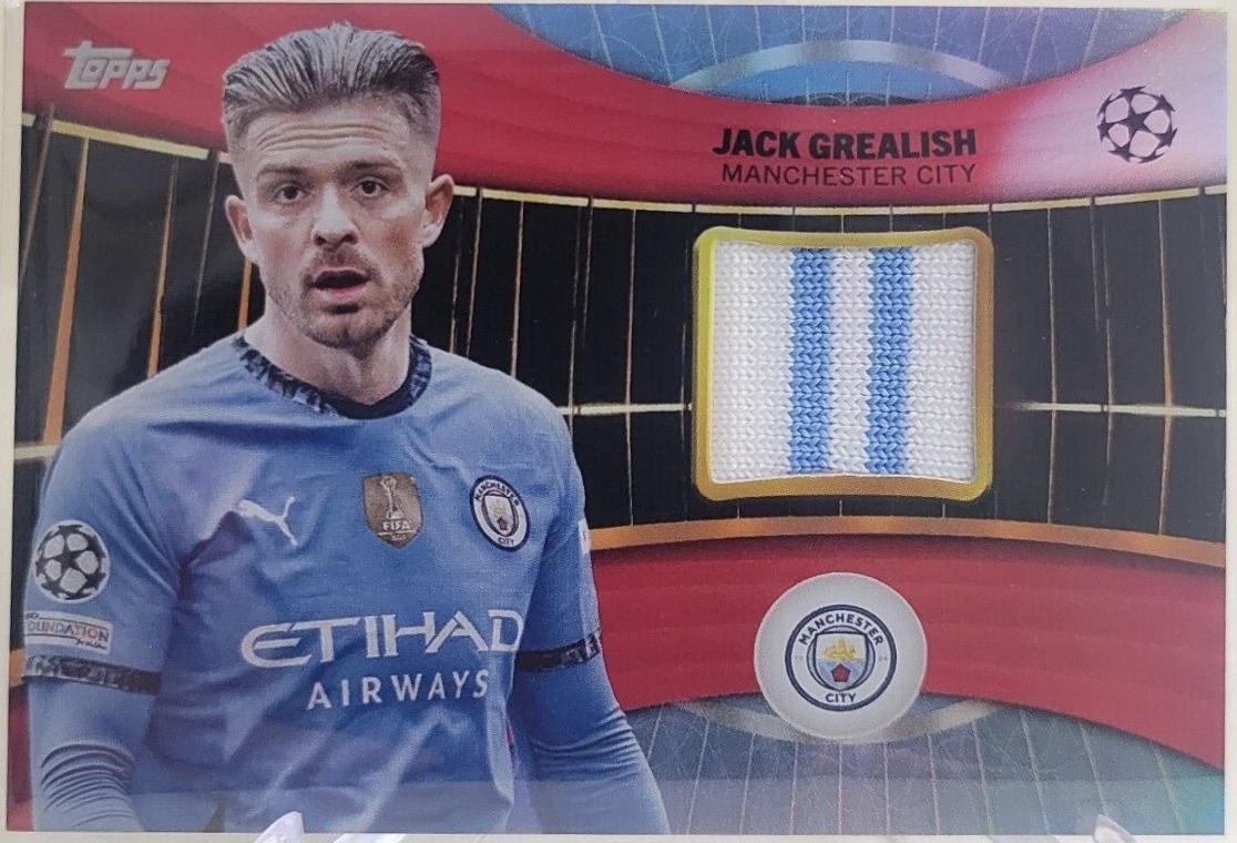 Jack Grealish [Red Foilboard] #SR-JG