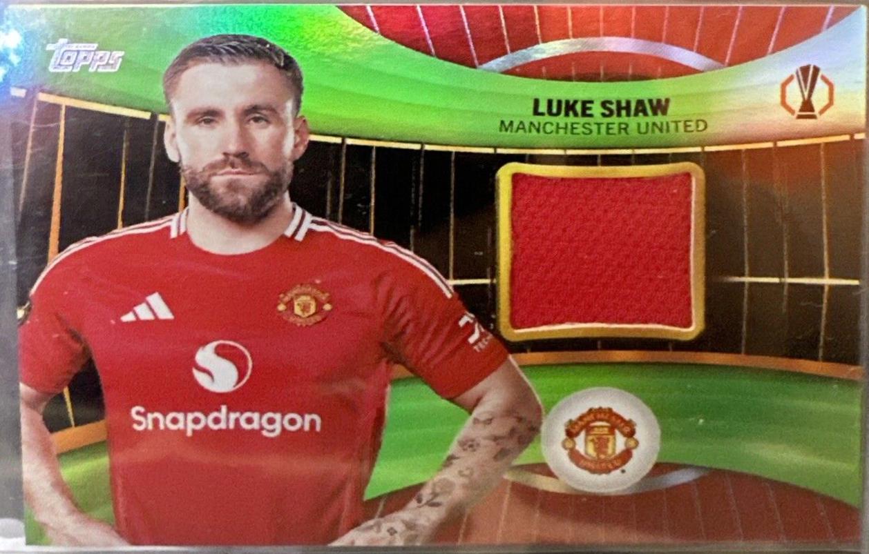 Luke Shaw [Green Foilboard] #SR-LS