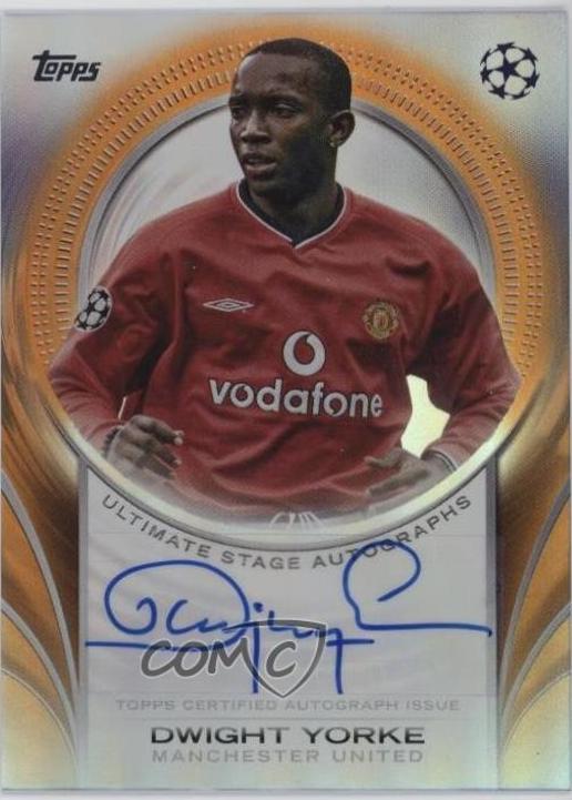 Dwight Yorke [Orange Foilboard] #USA-DY