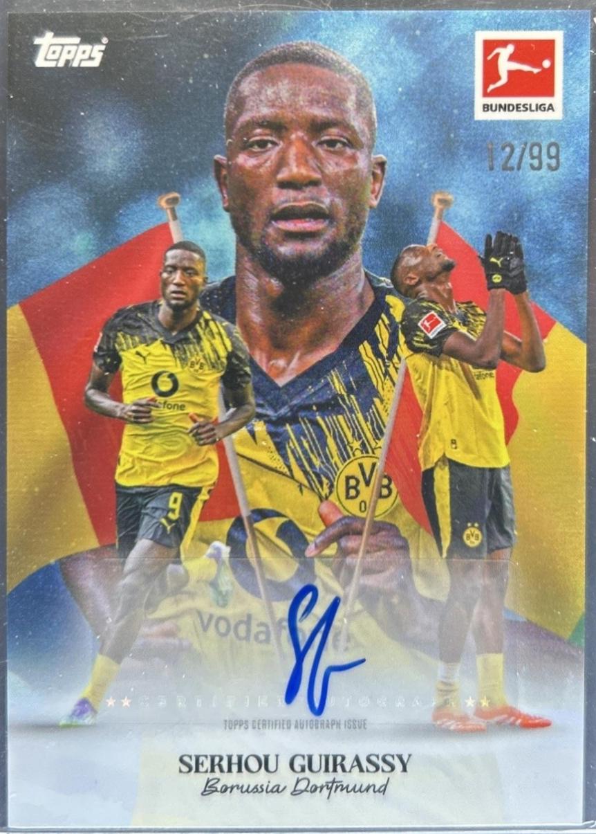 Serhou Guirassy [Blue Autograph]