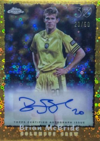Brian McBride [Gold Donut Holes] #NFA-BM