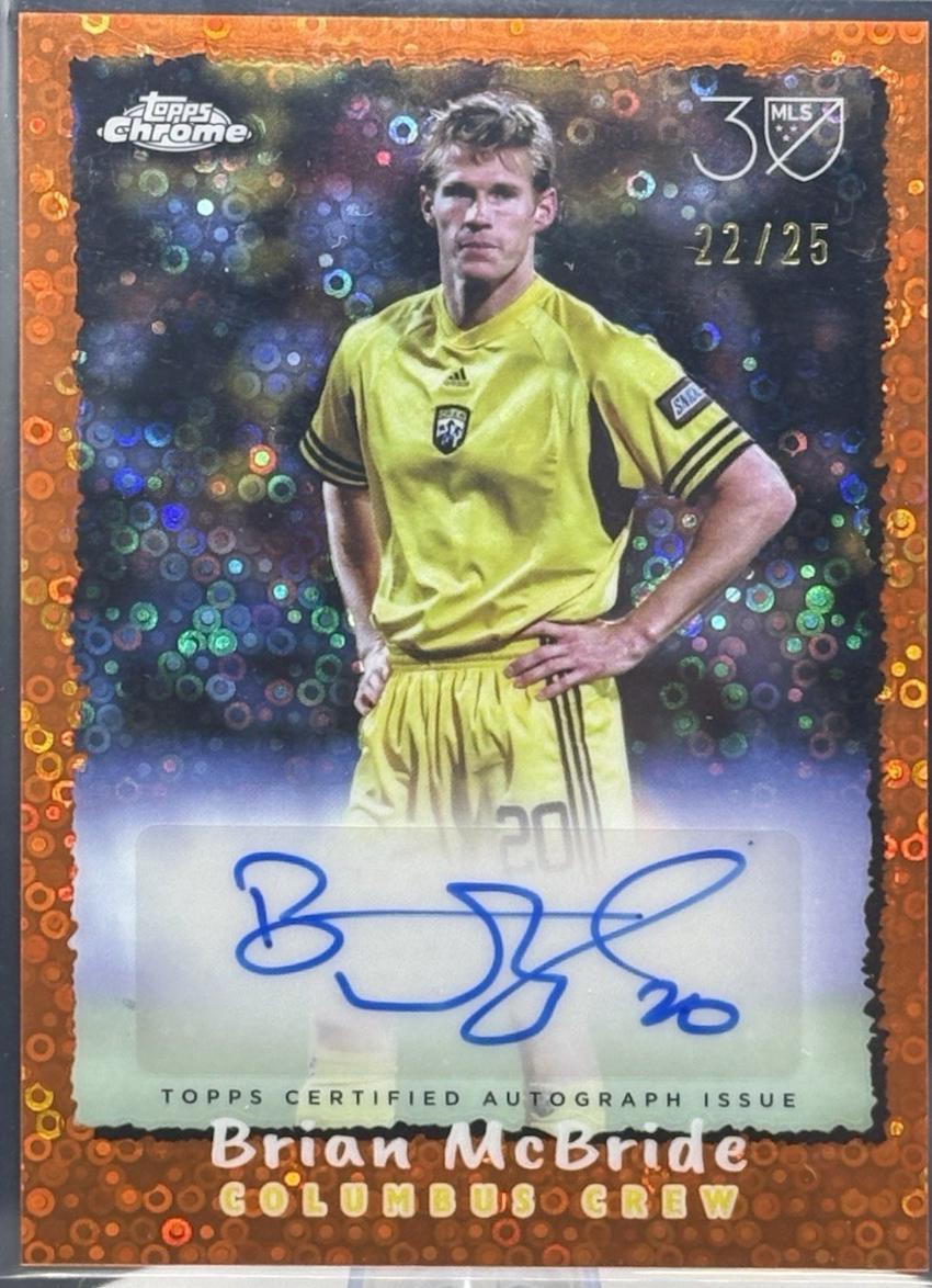 Brian McBride [Orange Donut Holes] #NFA-BM