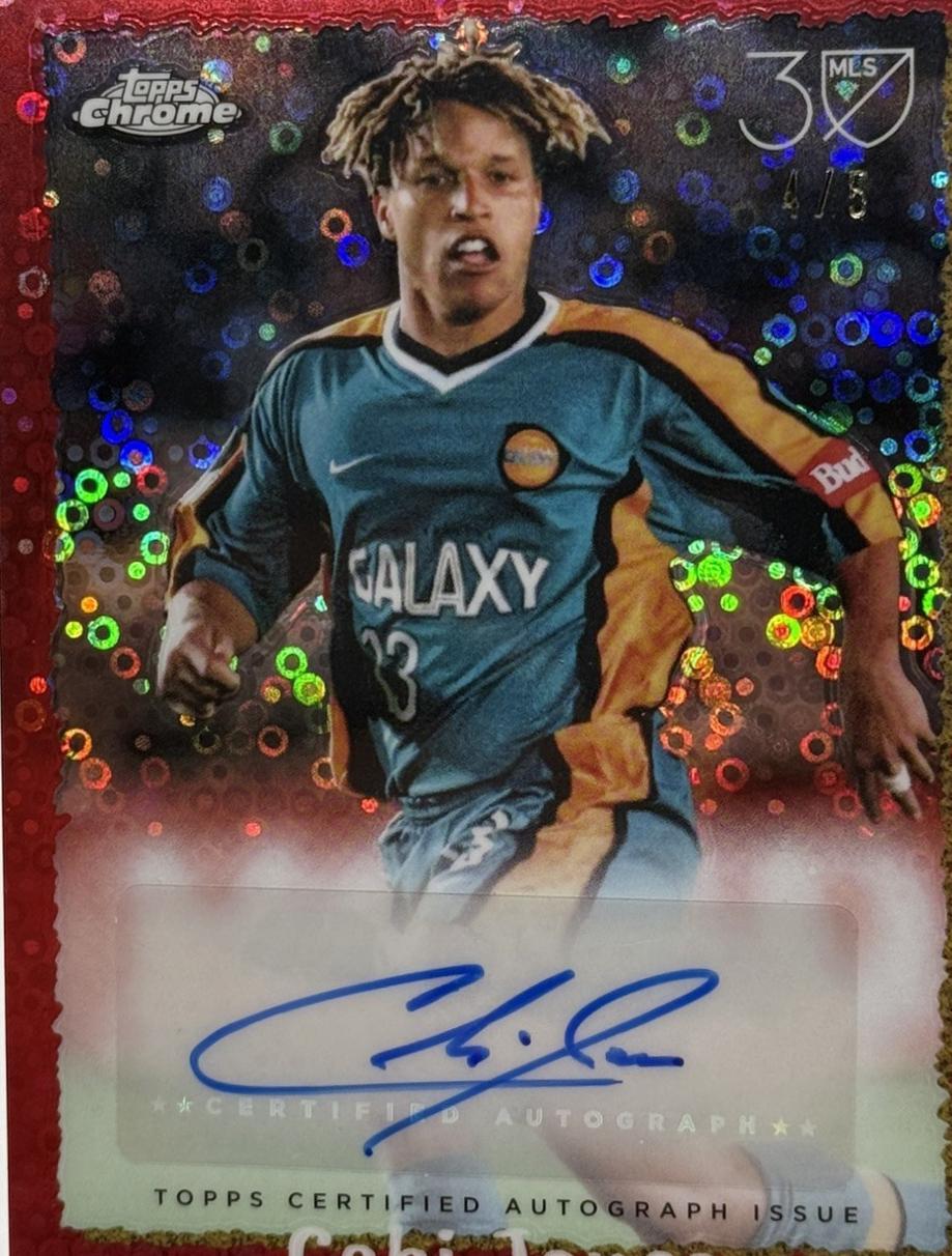 Cobi Jones [Red Donut Holes] #NFA-CJ