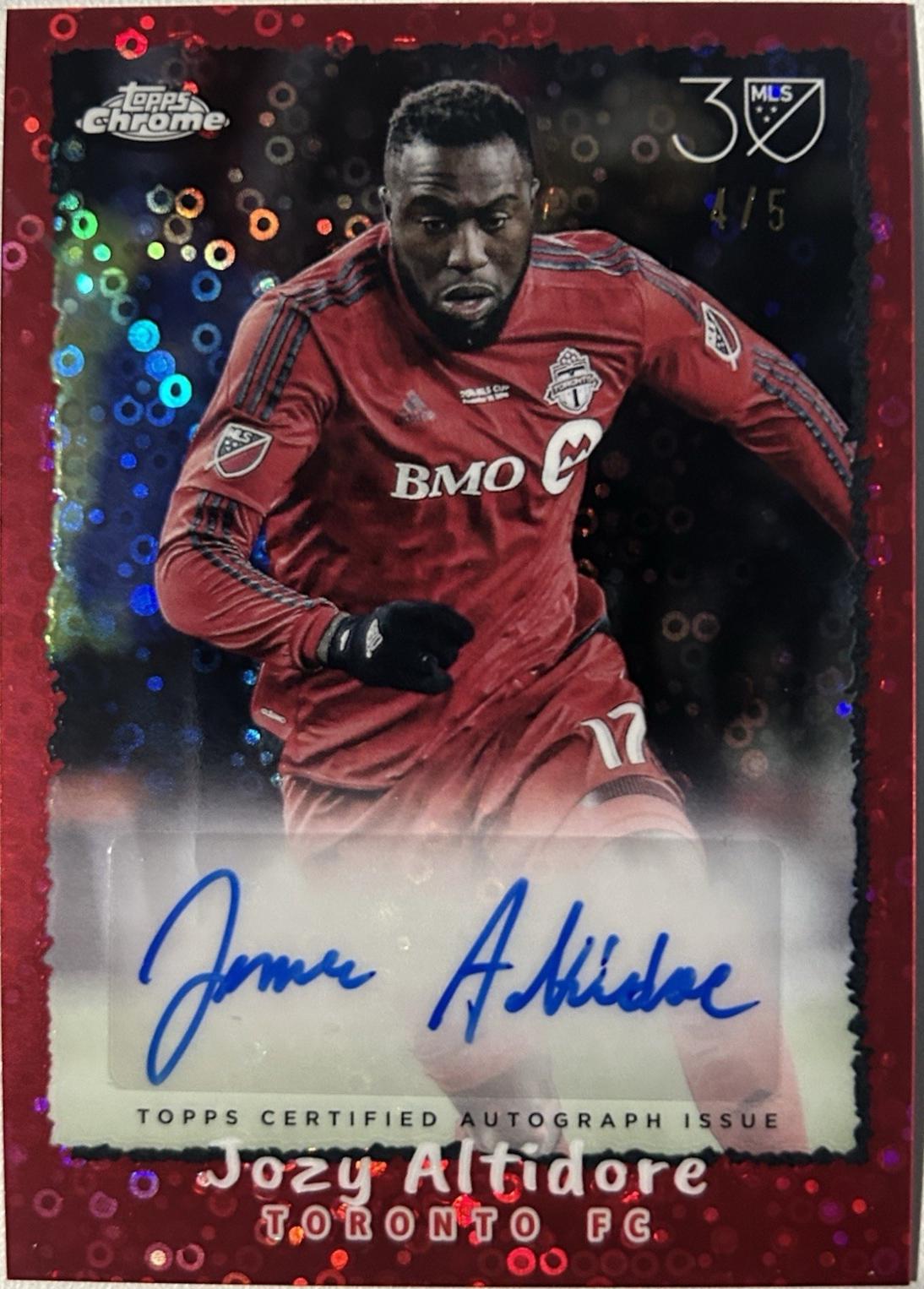 Jozy Altidore [Red Donut Holes] #NFA-JA
