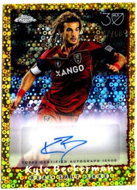 Kyle Beckerman [Gold Donut Holes] #NFA-KB