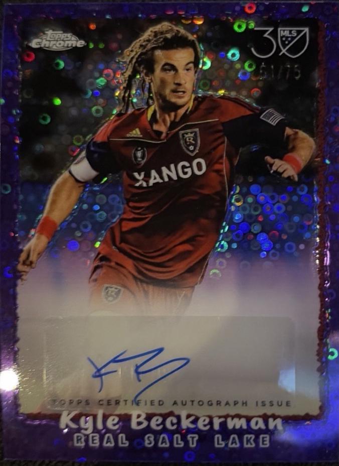 Kyle Beckerman [Purple Donut Holes] #NFA-KB