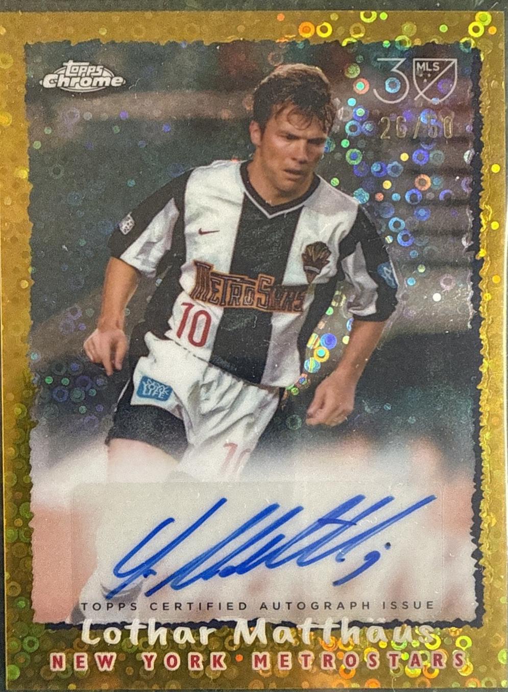 Lothar Matthaus [Gold Donut Holes] #NFA-LO