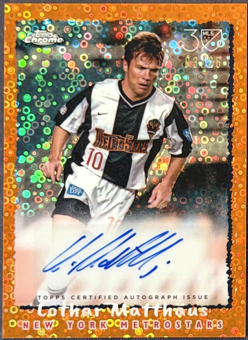 Lothar Matthaus [Orange Donut Holes] #NFA-LO