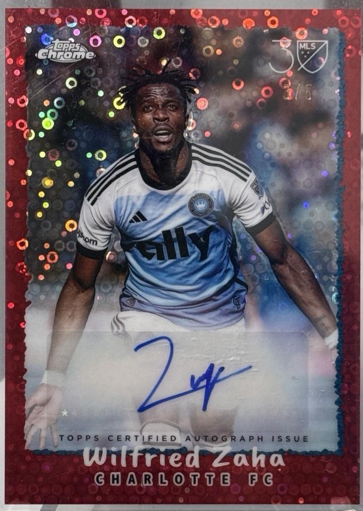 Wilfried Zaha [Red Donut Holes] #NFA-WZ