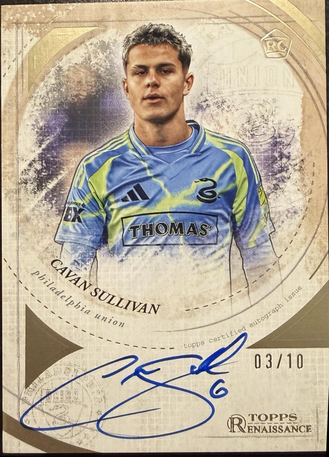 Cavan Sullivan [Gold] #RA-CS2