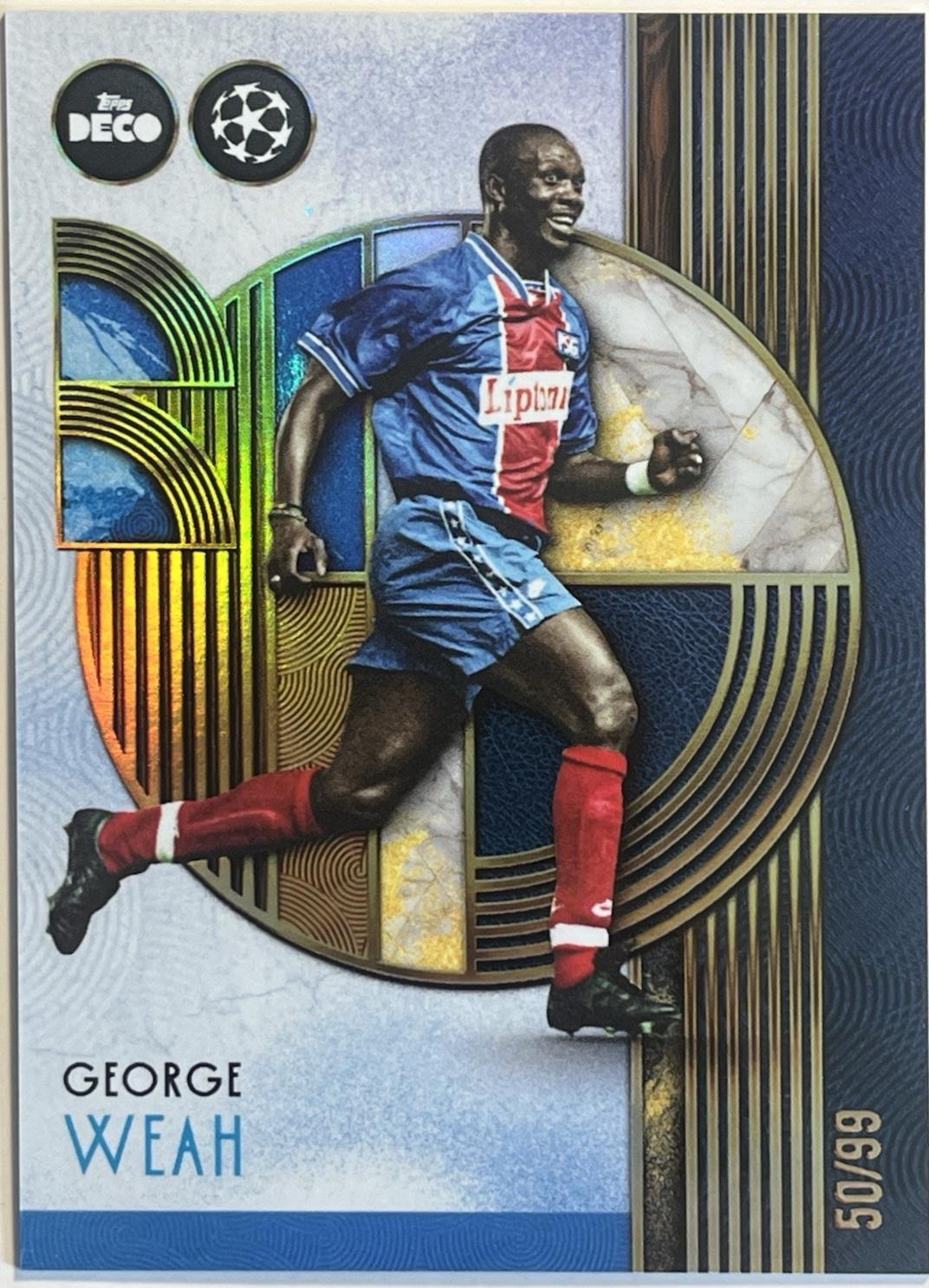 George Weah [Blue]