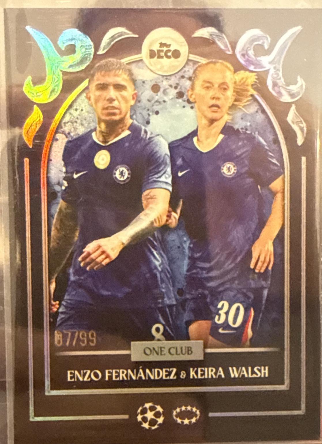 Keira Walsh / Enzo Fernandez [Blue]