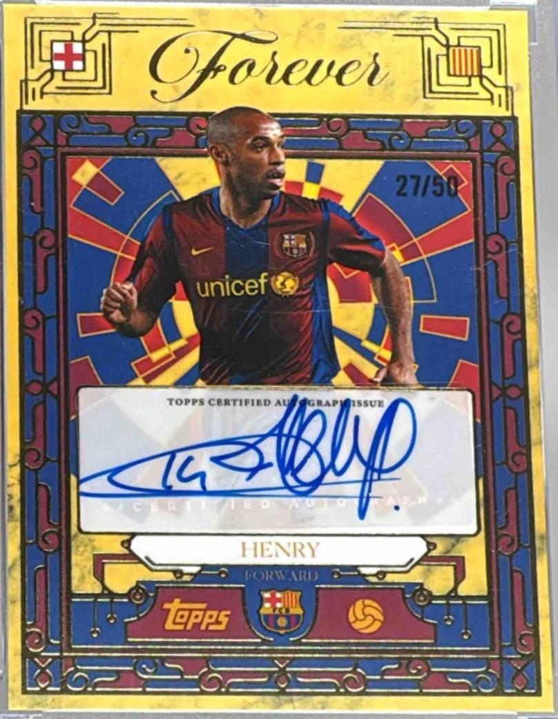 Thierry Henry [Gold] #BV-TH