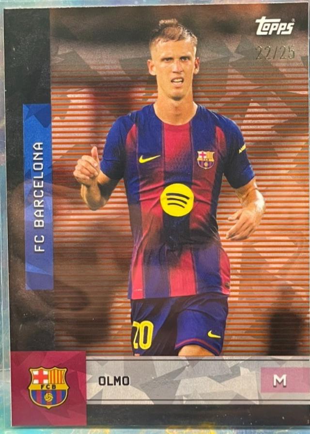 Dani Olmo [Orange Icy Foil] #6