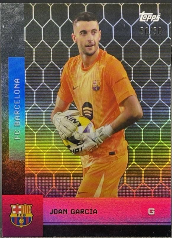Joan Garcia [Gold Rainbow Foil] #1