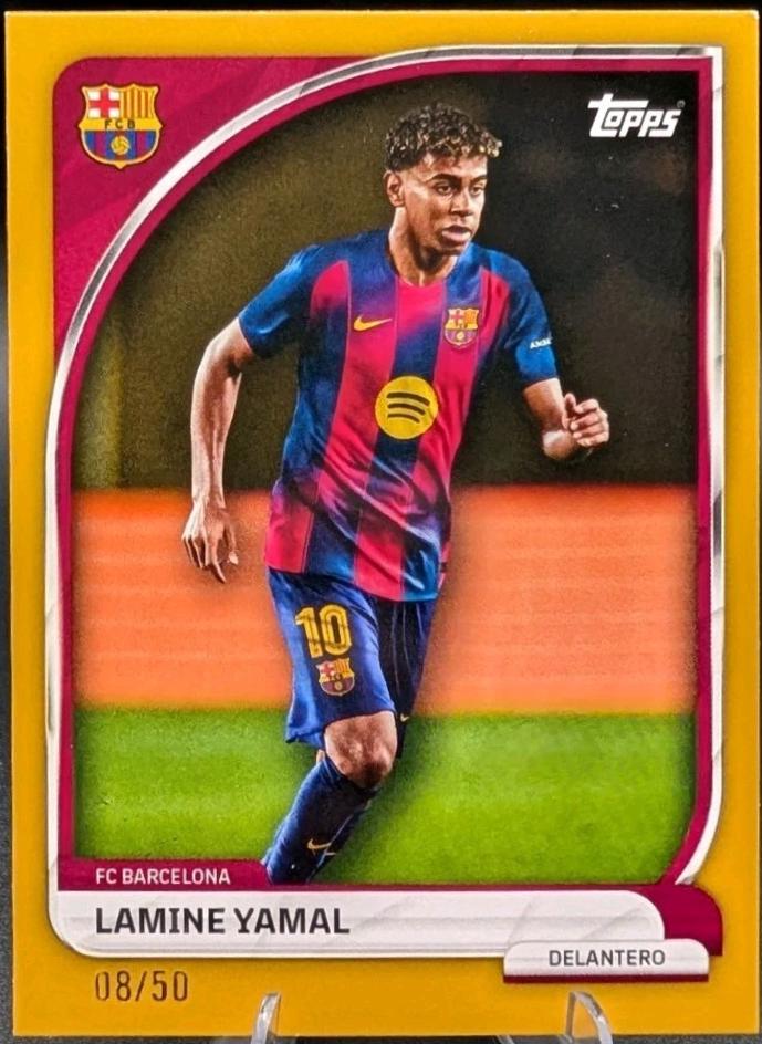 Lamine Yamal [Gold Rainbow Foil] #26