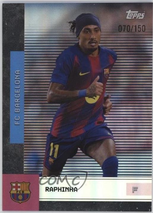Raphinha [Blue Rainbow Foil] #12