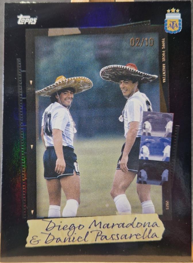 Diego Maradona / Daniel Passarella [Black Starballer] #3