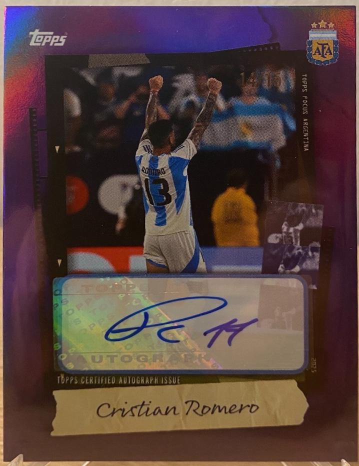 Cristian Romero [Purple Rainbow] #SA-CR