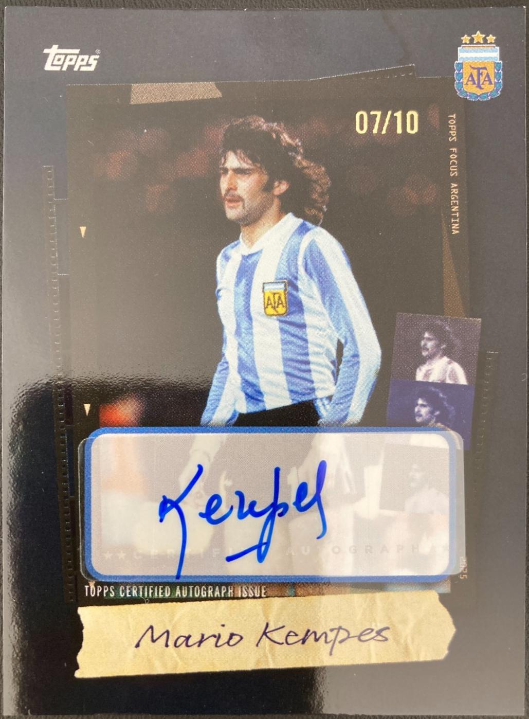 Mario Kempes [Black Rainbow] #SA-MK