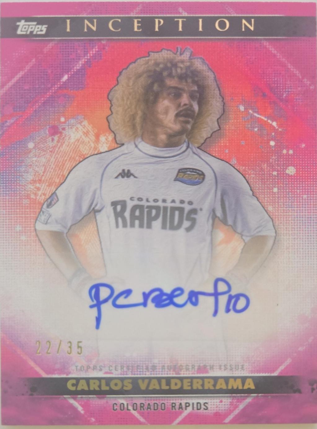 Carlos Valderrama [Fuchsia] #15A