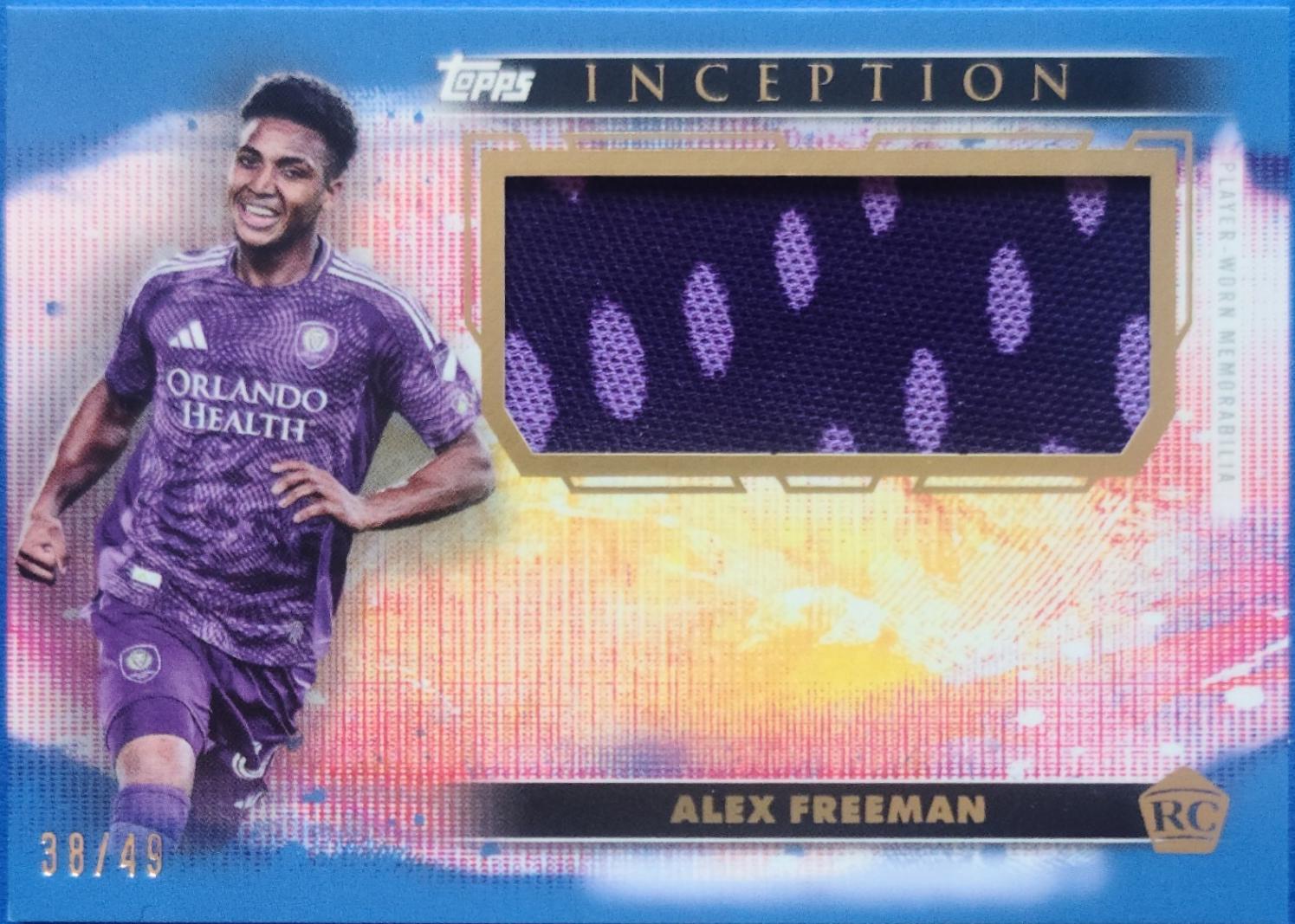 Alex Freeman [Blue] #IRJR-AF