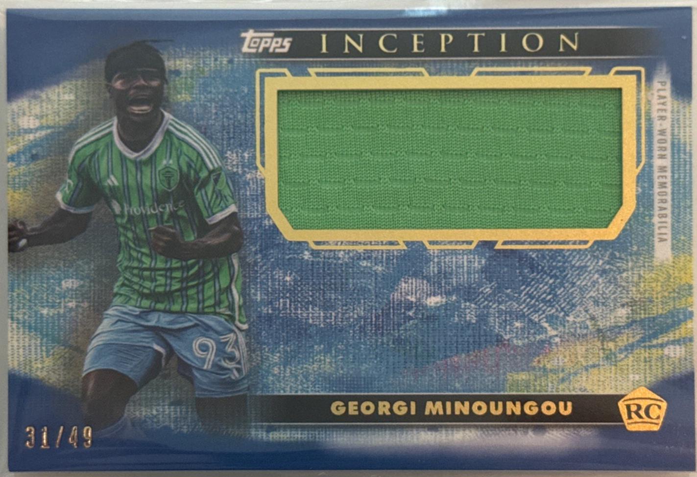 Georgi Minoungou [Blue] #IRJR-GM