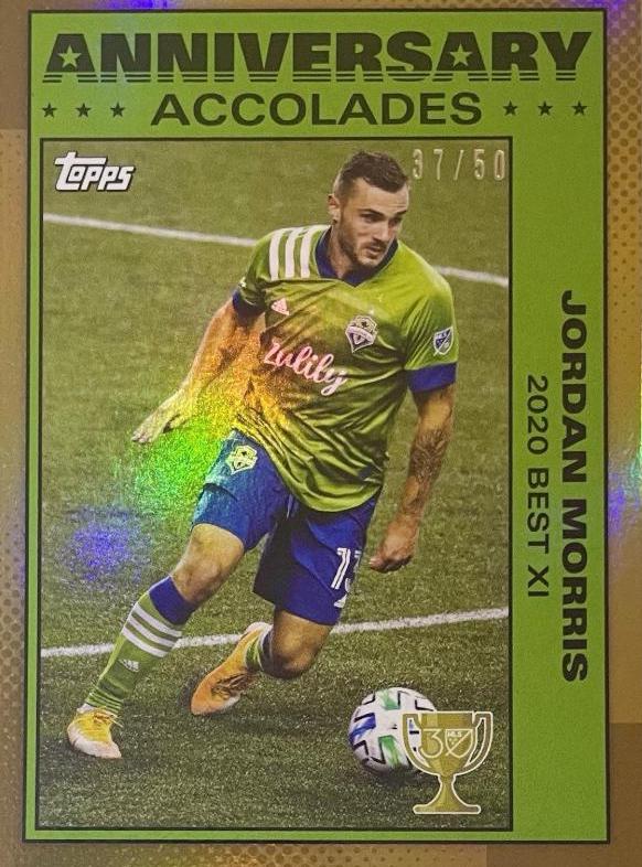 Jordan Morris [Gold Foil] #AA-18