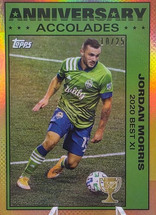 Jordan Morris [Orange Foil] #AA-18