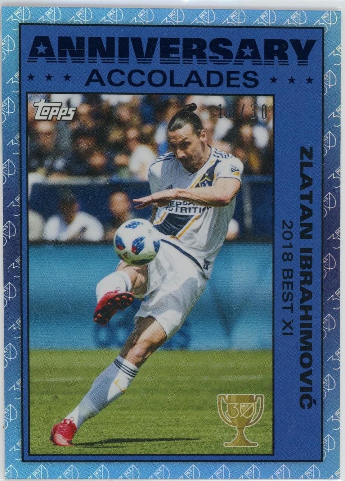 Zlatan Ibrahimovic  [Blue Logo] #AA-A3