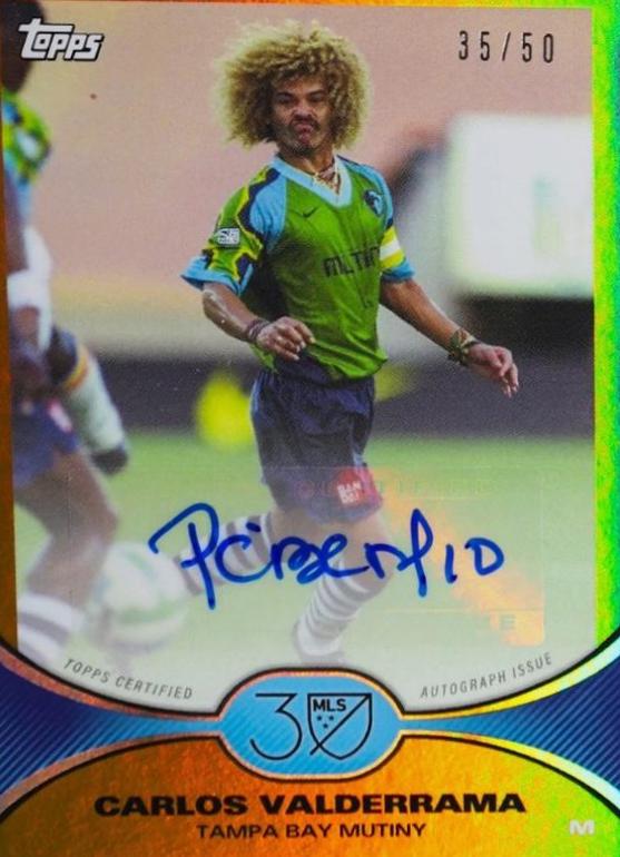 Carlos Valderrama [Gold Foil] #7A