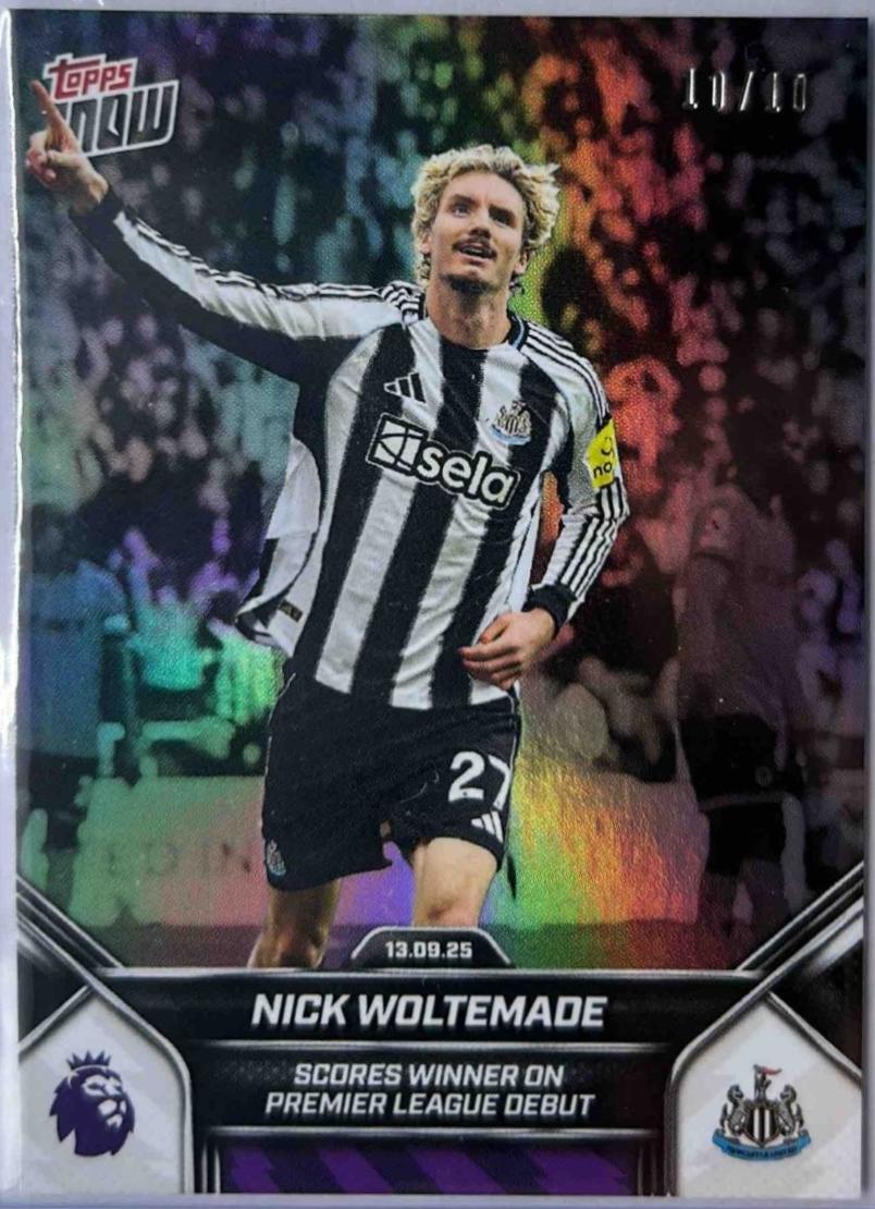 Nick Woltemade [Black Foil] #18