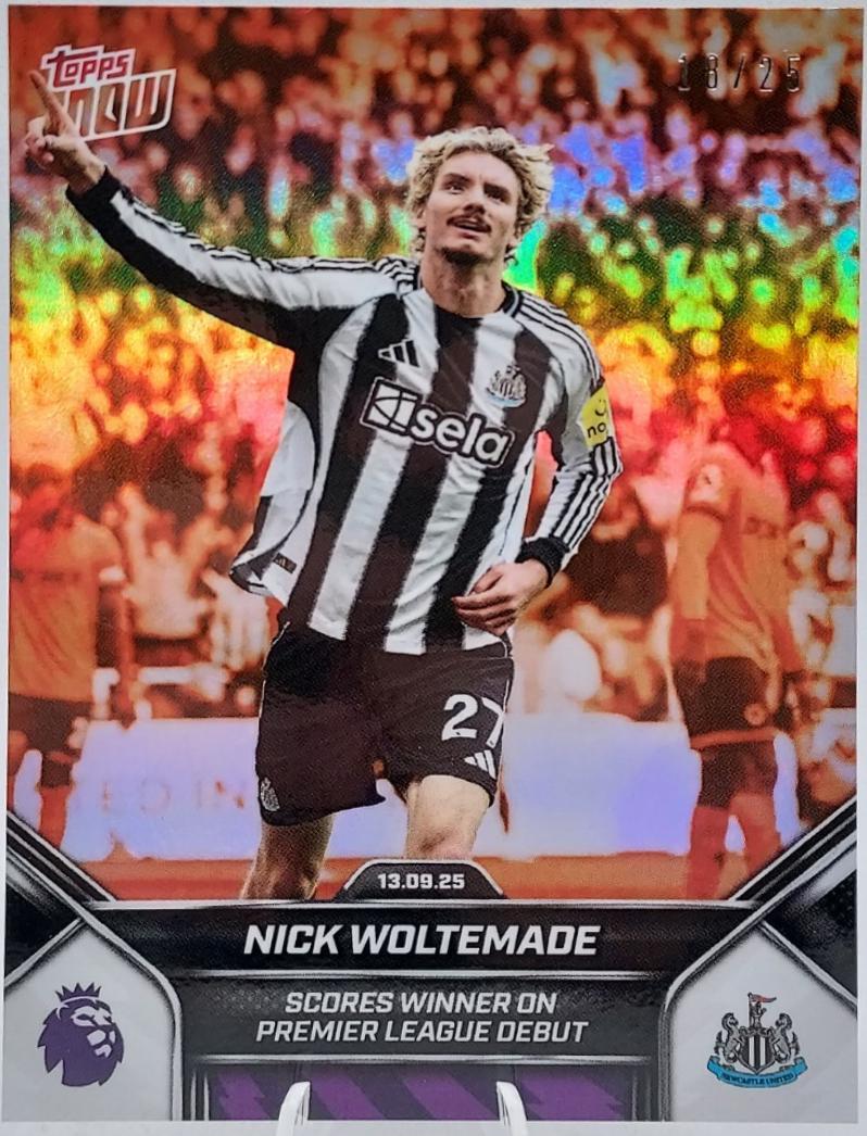 Nick Woltemade [Orange Foil] #18