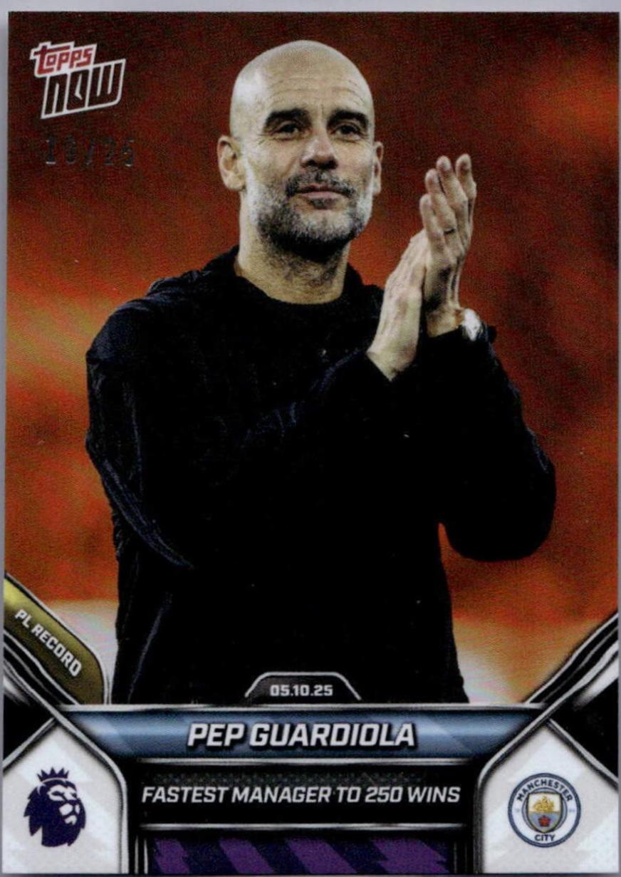 Pep Guardiola [Orange Foil] #34