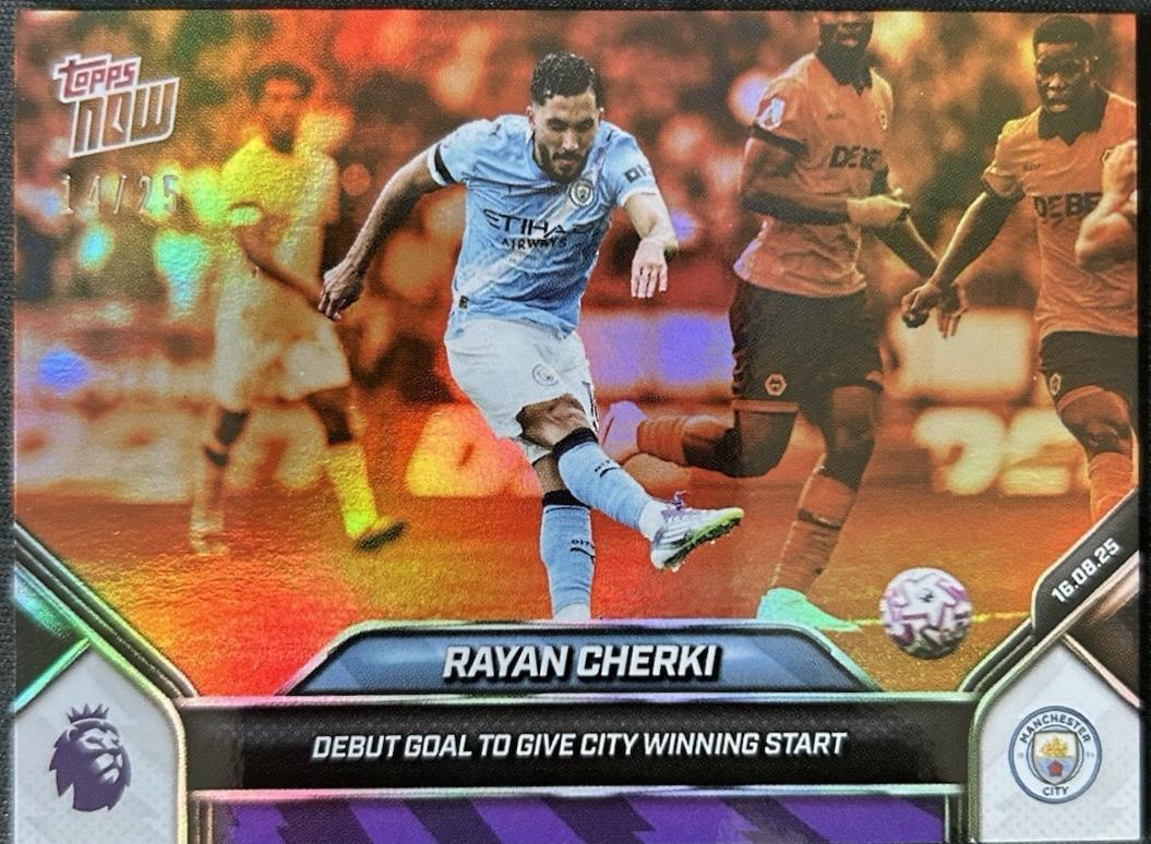 Rayan Cherki [Orange Foil] #2
