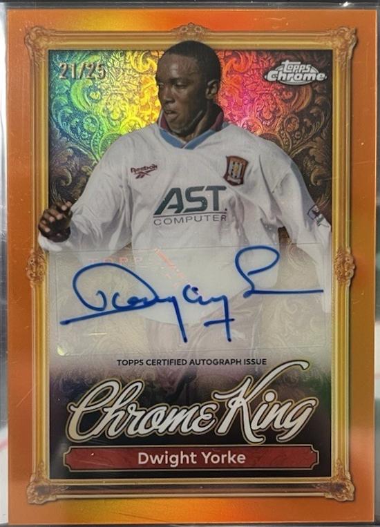 Dwight Yorke [Orange Refractor] #CKA-DY