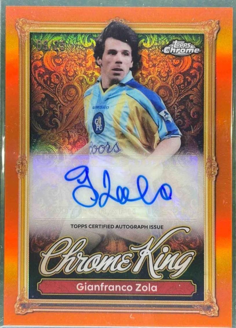 Gianfranco Zola [Orange Refractor] #CKA-GZ