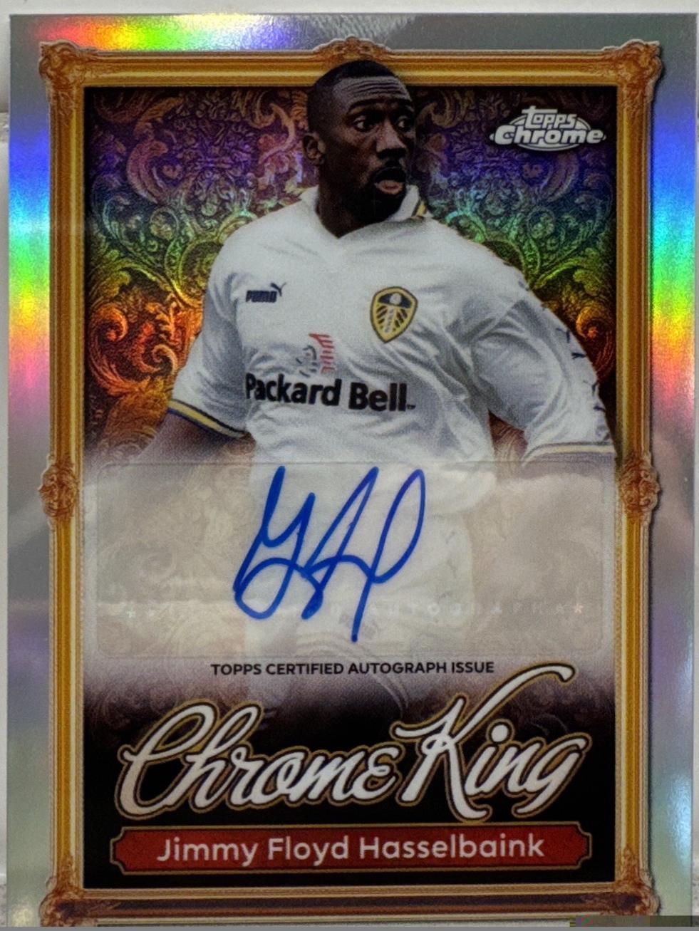 Jimmy Floyd Hasselbaink [Orange Refractor] #CKA-JFH