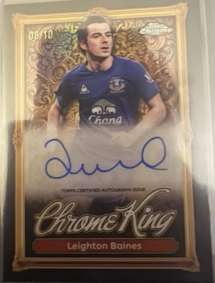 Leighton Baines [Black Refractor] #CKA-LB